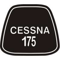 Cessna 175 Skylark Aircraft Yoke decals