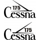 Cessna 175 Skylark decals