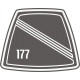 Cessna 177 Cardinal Aircraft Yoke Decals