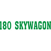 Cessna 180 Skywagon Aircraft Logo Decal