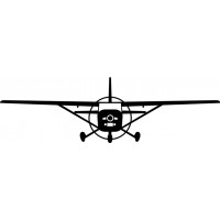 Cessna 182 Airplane Logo 