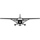 Cessna 182 Airplane Logo 