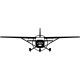 Cessna 182 Airplane Logo 