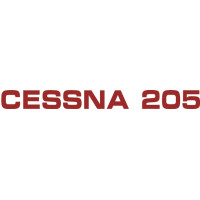 Cessna 205 Aircraft Logo 