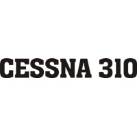 Cessna 310 Aircraft Logo  