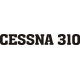 Cessna 310 Aircraft Logo  