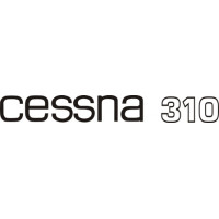 Cessna 310 Aircraft Logo 