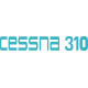 Cessna 310 Aircraft Logo