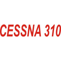 Cessna 310 Aircraft Logo 