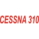 Cessna 310 Aircraft Logo 