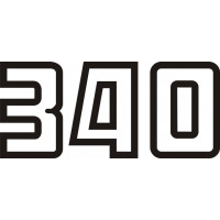 Cessna 340 Aircraft Logo 