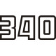 Cessna 340 Aircraft Logo 