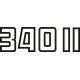 Cessna 340 II Aircraft Logo 