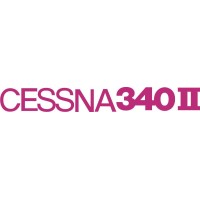 Cessna 340 II Aircraft Vinyl Decals