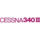Cessna 340 II Aircraft Vinyl Decals