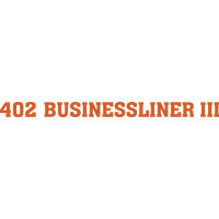 Cessna 402 Businessliner III Aircraft Logo 