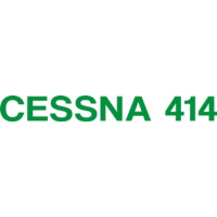 Cessna 414 Aircraft Logo