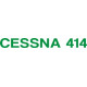 Cessna 414 Aircraft Logo