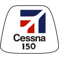 Cessna Aerobat 150 Aircraft Yoke Logo