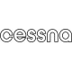 Cessna Aircraft Logo Decal