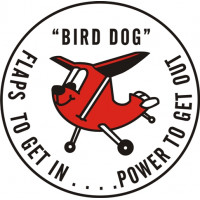 Cessna Bird Dog Aircraft Logo 