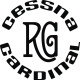 Cessna Cardinal RG Aircraft Logo,Emblem