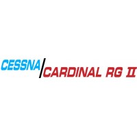 Cessna Cardinal RG Yoke Aircraft Logo Decals