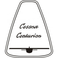 Cessna Centurion Aircraft Yoke Logo  