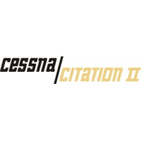 Cessna Citation II Aircraft Logo 