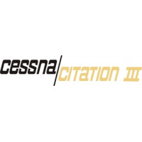 Cessna Citation III Aircraft Logo 