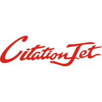 Cessna Citation Jet Aircraft Logo Decal 