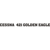 Cessna Golden Eagle 421 Aircraft Logo 