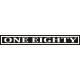  Cessna One Eighty Aircraft Logo Decal