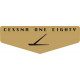 Cessna One Eighty Yoke Aircraft Logo