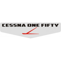 Cessna One Fifty Yoke Aircraft  Logo 