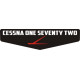 Cessna One Seventy Two Yoke Aircraft Logo