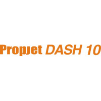 Cessna Propjet Dash 10 Aircraft Logo