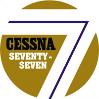  Cessna Seventy-Seven Aircraft Logo Decal 