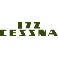 Cessna Skyhawk 172 Aircraft Logo Decal 