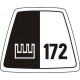 Cessna Skyhawk 172 E Aircraft Yoke Decal