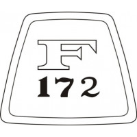 Cessna Skyhawk F172 Yoke Aircraft Insert Decals