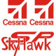 Cessna Skyhawk SP sets of Aircraft Logo Decals