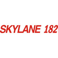 Cessna Skylane 182 Aircraft Logo Decal