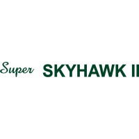 Cessna Super Skyhawk II Aircraft Logo Decal