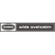 Cessna Wide Oval Cabin Aircraft Placards