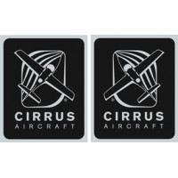 Cirrus Aircraft Logo Vinyl Decals