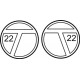 Cirrus T22 Aircraft Emblem Logo Decal 