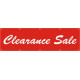 Clearance Sale Business Sign 