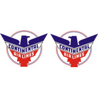 Continental Airlines Aircraft Logo 