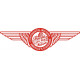 Continental Motors Aircraft Engine Logo 